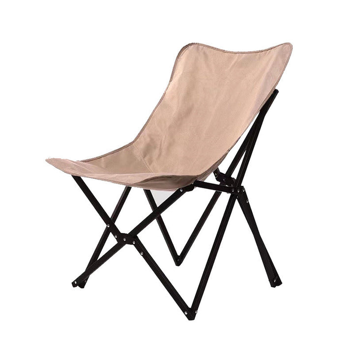 Contemporary Industrial Oxford Fabric Hardware Foldable Camping Chair Backrest For Outdoor Patio | Kalsten