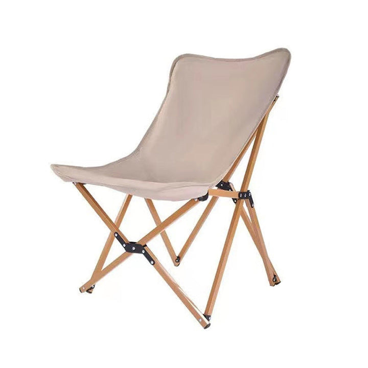 Contemporary Industrial Oxford Fabric Hardware Foldable Camping Chair Backrest For Outdoor Patio | Kalsten