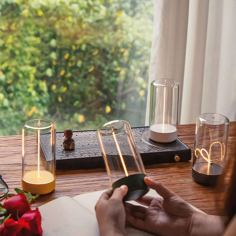 Kalsten | FlexiGlow Table Lamp - Modern Magnetic Wireless Table Lamp