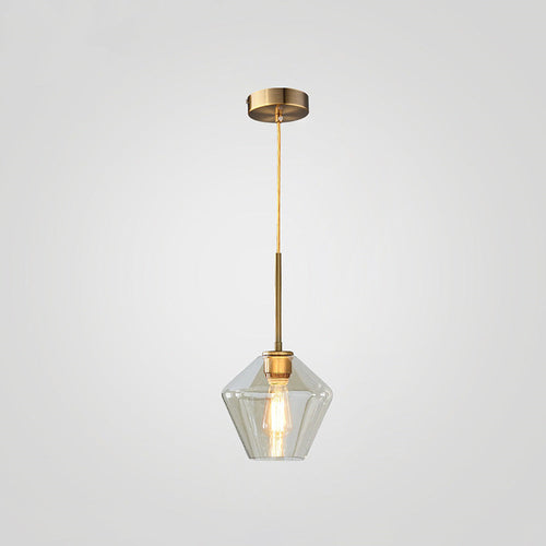 Minimalist Clear Rod Pendant Light | Kalsten
