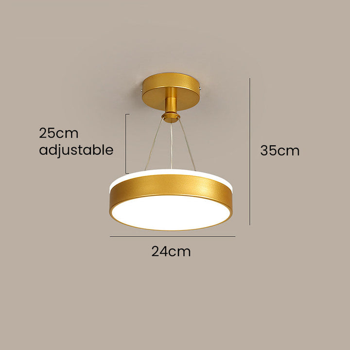Slim Metal LED Pendant Lamp Noxord