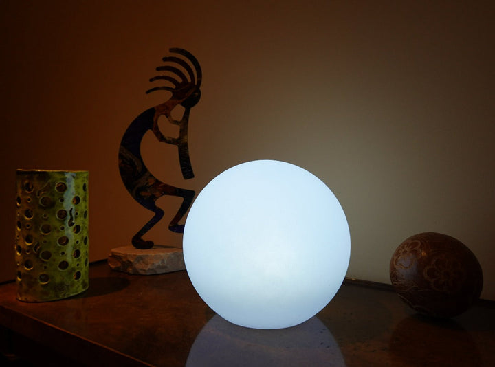 Moon LED Table Lamp – Indoor & Outdoor, Battery Powered