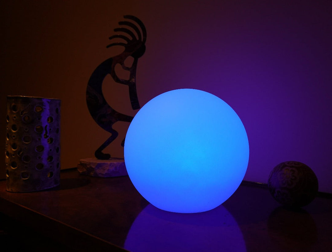 Moon LED Table Lamp – Indoor & Outdoor, Battery Powered