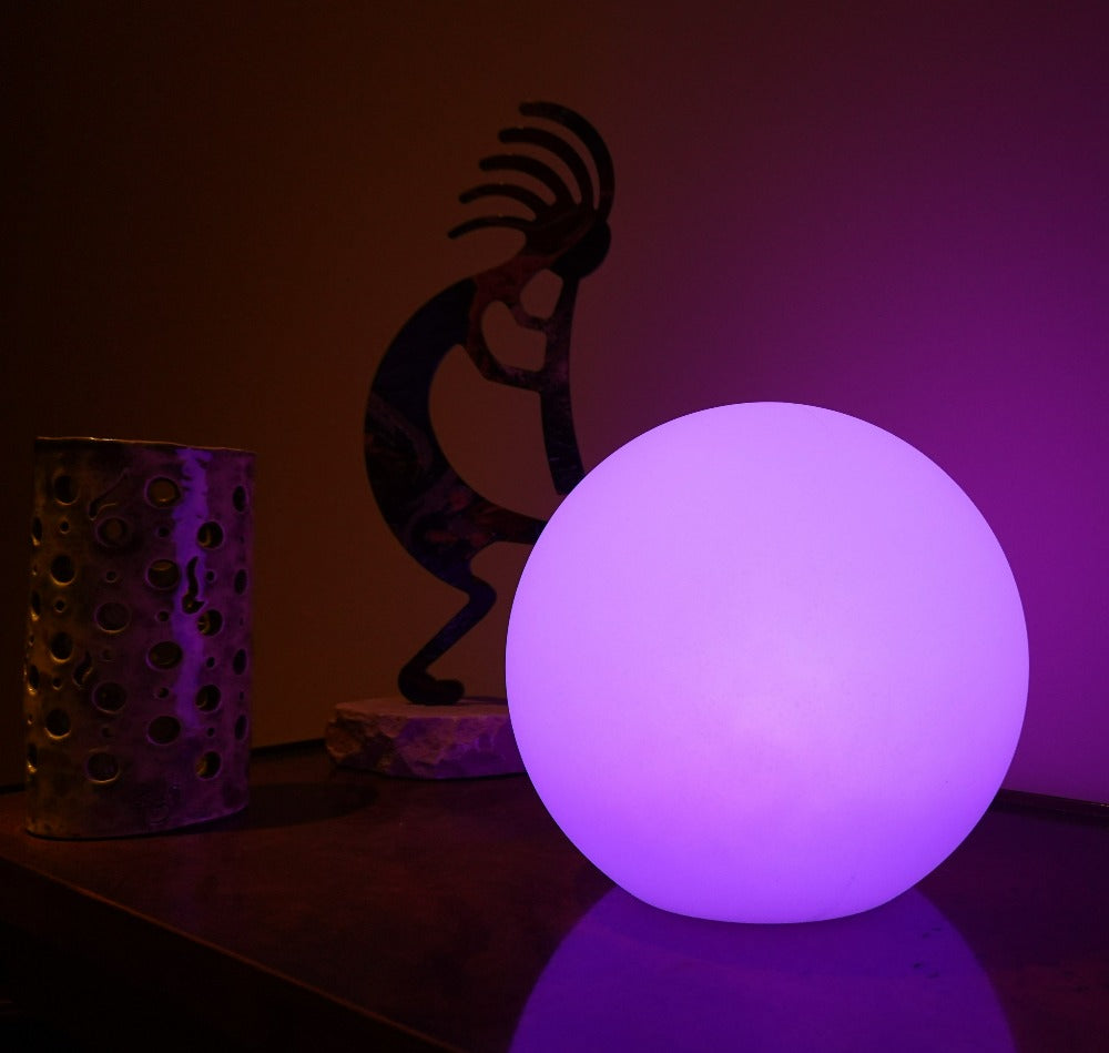 Moon LED Table Lamp – Indoor & Outdoor, Battery Powered