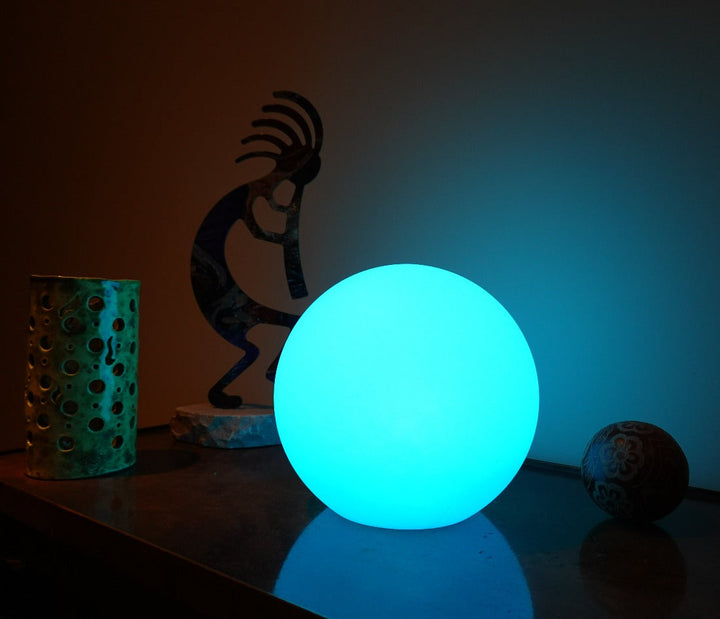 Moon LED Table Lamp – Indoor & Outdoor, Battery Powered