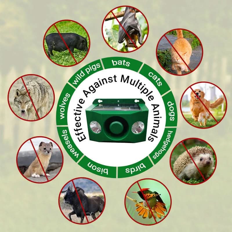 Kalsten | Animal defense alarm lights with loud alarm signal