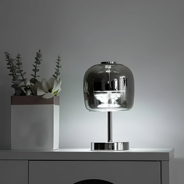 Modern Glass Electroplated Ambient Light Lamp | Kalsten