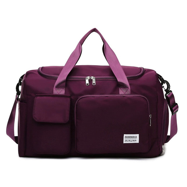 Kalsten | Traventix Travel Bag with Multiple Compartments | Waterproof & Lightweight | Sports, Fitness & Weekend Bag for Men & Women