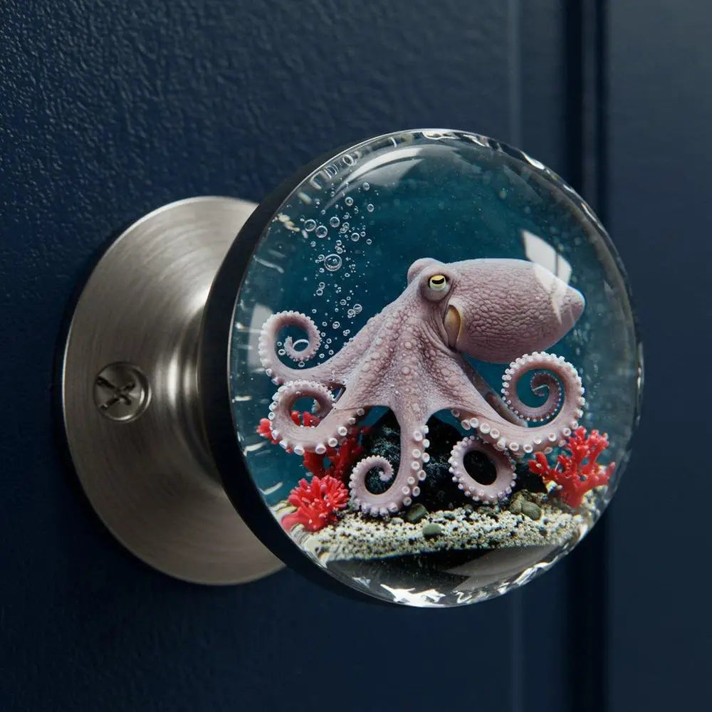 Decorative Glass Door Knob