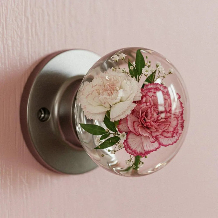 Decorative Glass Door Knob