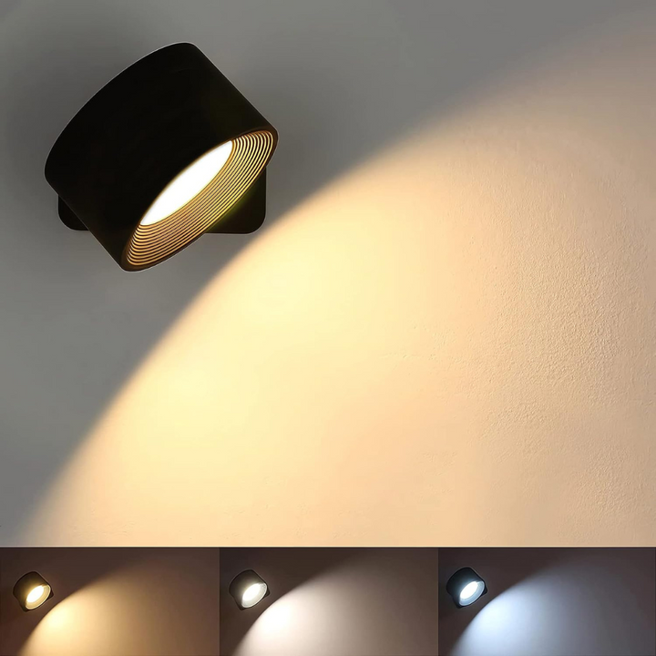 FlexiLamp – Wireless 360° Rechargeable Wall Lamp