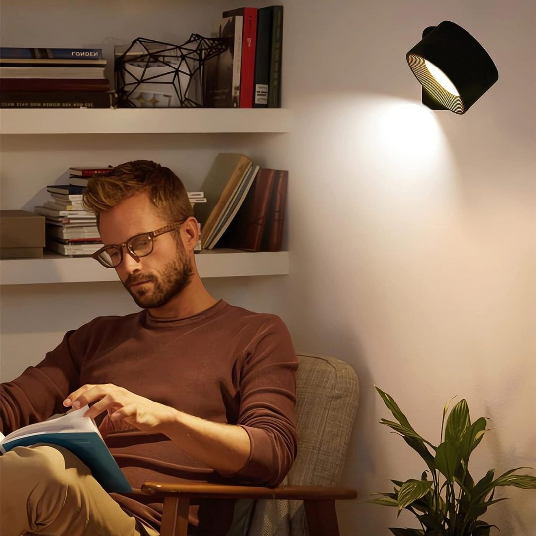 FlexiLamp – Wireless 360° Rechargeable Wall Lamp