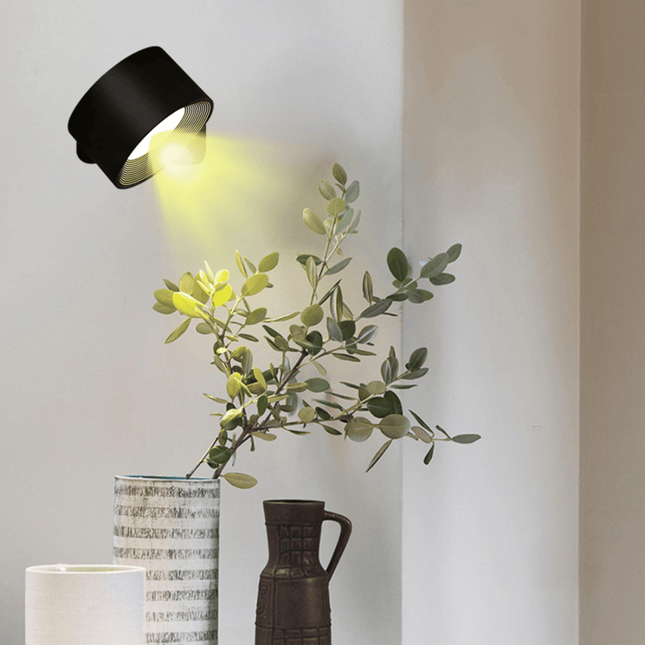 Rechargeable Wireless Wall Lamp – 360° Adjustable