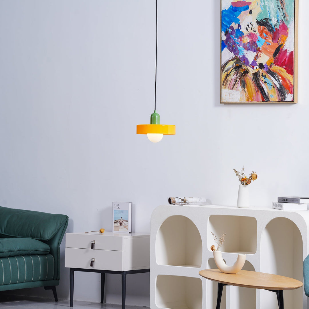 Ceiling Light Glass 9.8 in Ambient Indoor LED Dining Room Living Room Fixture | Kalsten