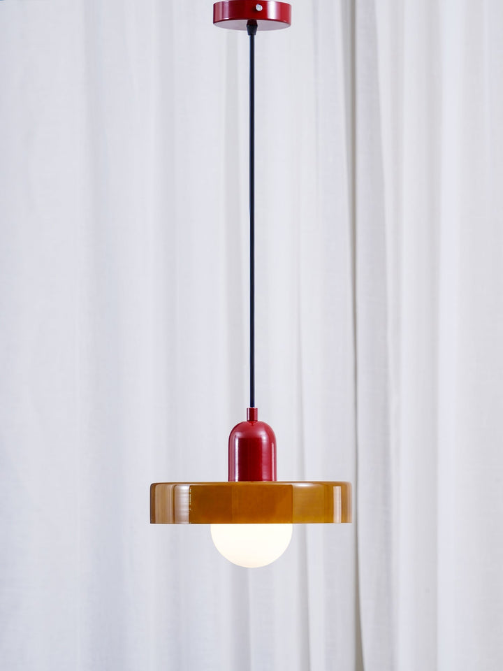 Ceiling Light Glass 9.8 in Ambient Indoor LED Dining Room Living Room Fixture | Kalsten
