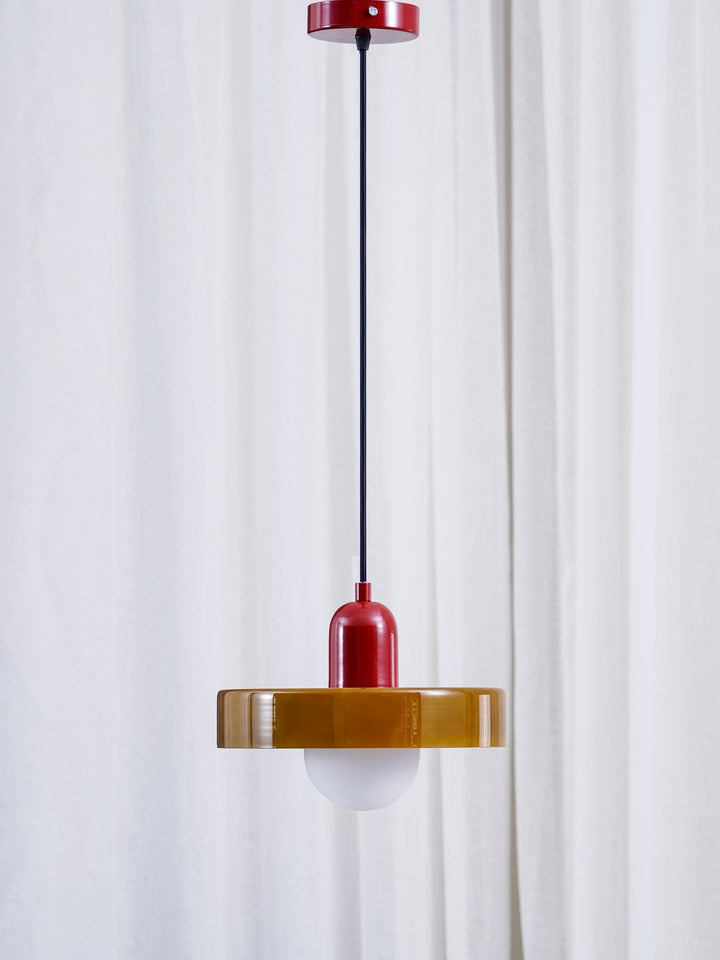 Ceiling Light Glass 9.8 in Ambient Indoor LED Dining Room Living Room Fixture | Kalsten