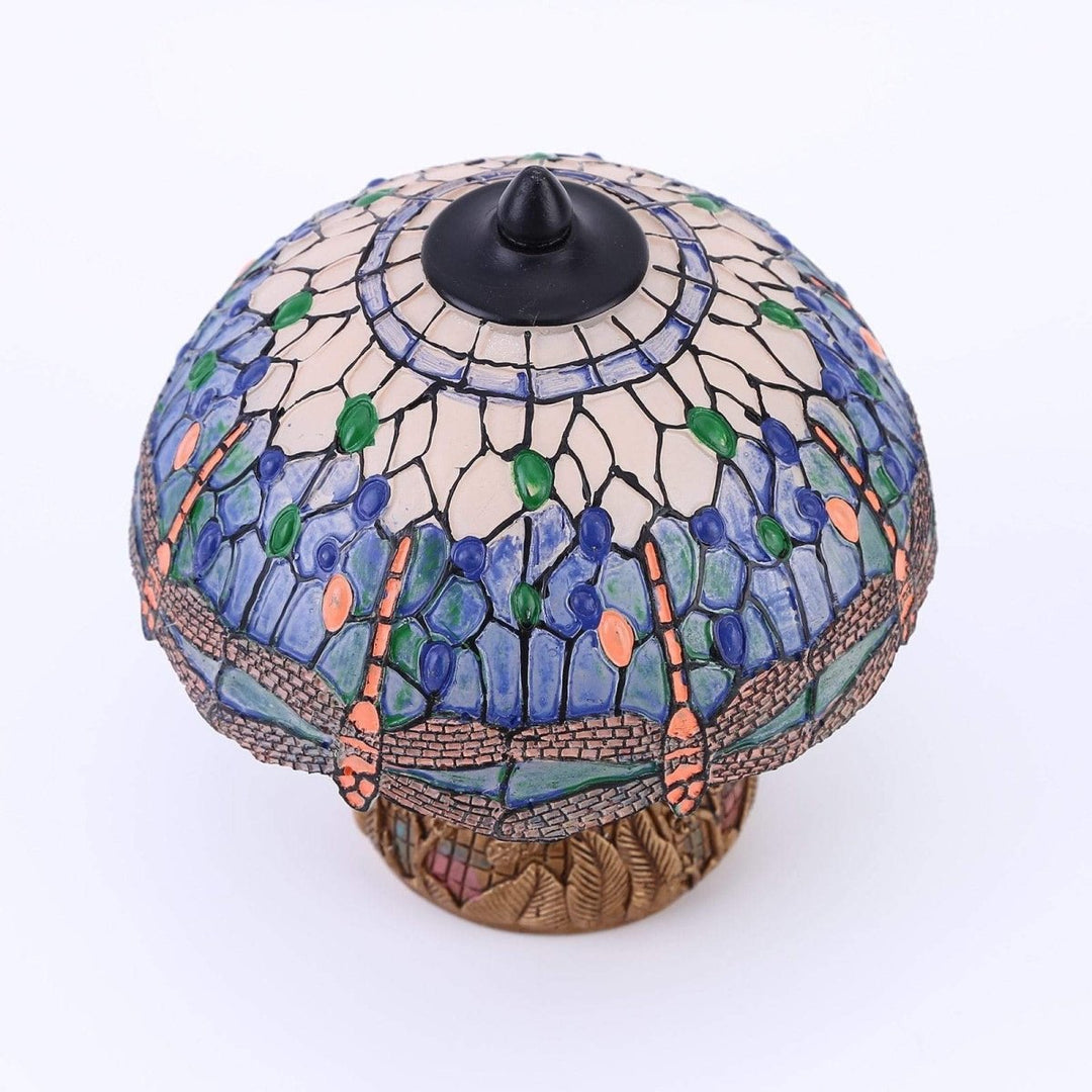 Vintage-Dragonfly-Lamp - Floral Elegance and Softness | Kalsten
