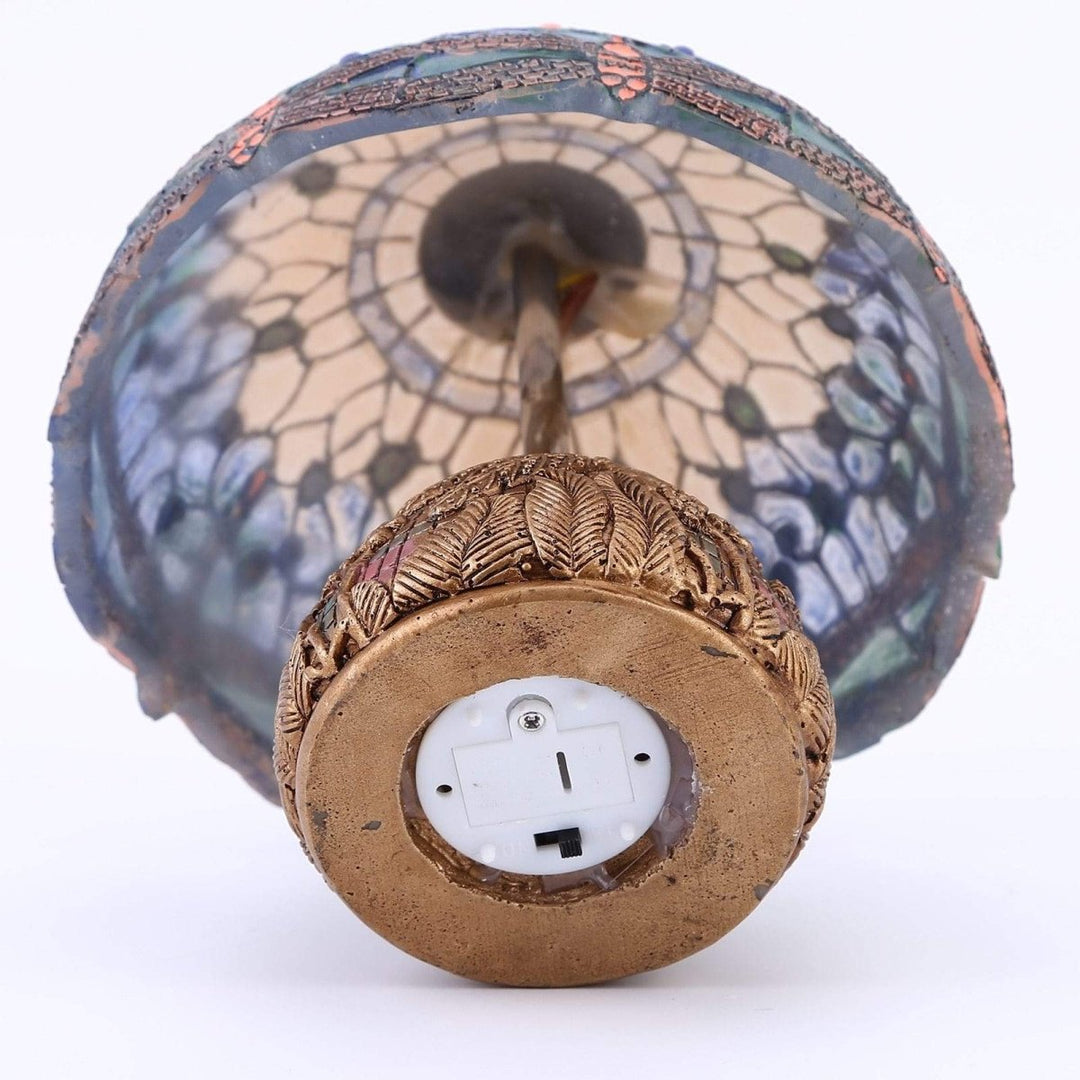 Vintage-Dragonfly-Lamp - Floral Elegance and Softness | Kalsten