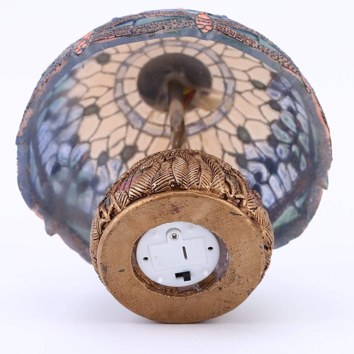 Vintage-Dragonfly-Lamp - Floral Elegance and Softness | Kalsten