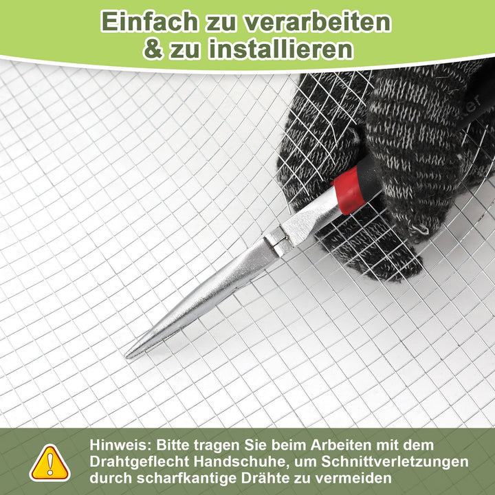 Wire mesh Galvanized 5m/10m Aviary wire Mole mesh | Kalsten