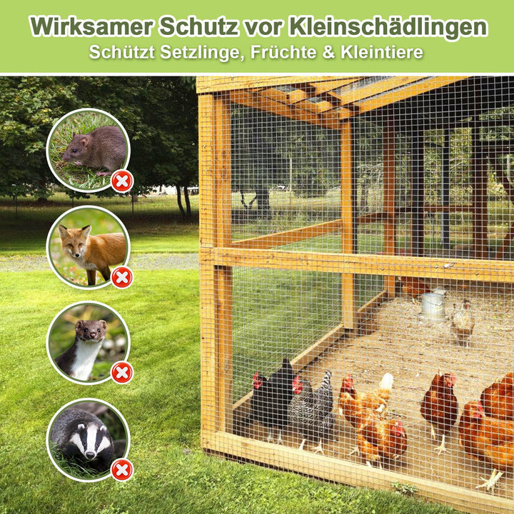 Wire mesh Galvanized 5m/10m Aviary wire Mole mesh | Kalsten