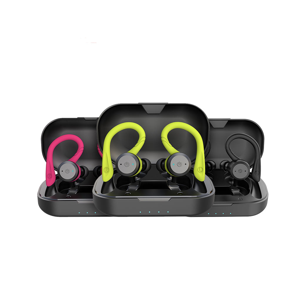 Noxord | Vega Waterproof Wireless Sport Earbuds – 20 Hours Playtime | Bluetooth 5.0, IPX7 for Swimming & Fitness