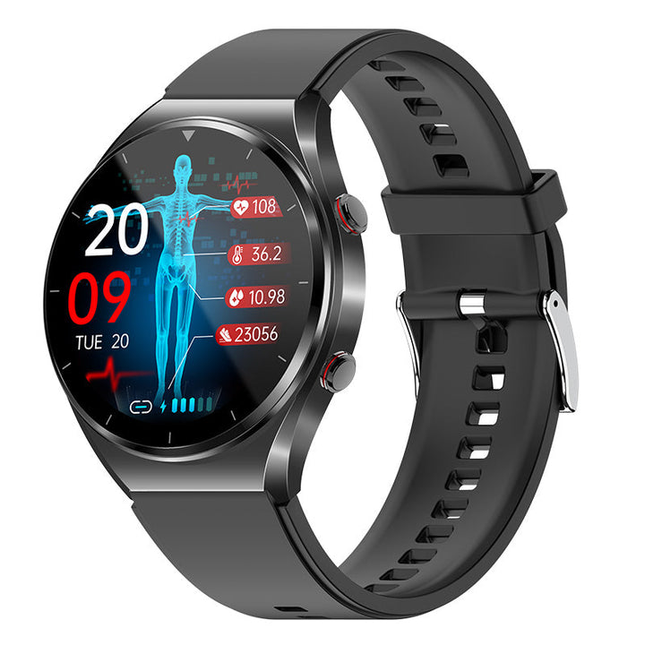 Kalsten | One-Click Blood Sugar|Blood Glucose Blood Pressure ECG|ECG HRV Heart Rate Monitor Health Smart Watch