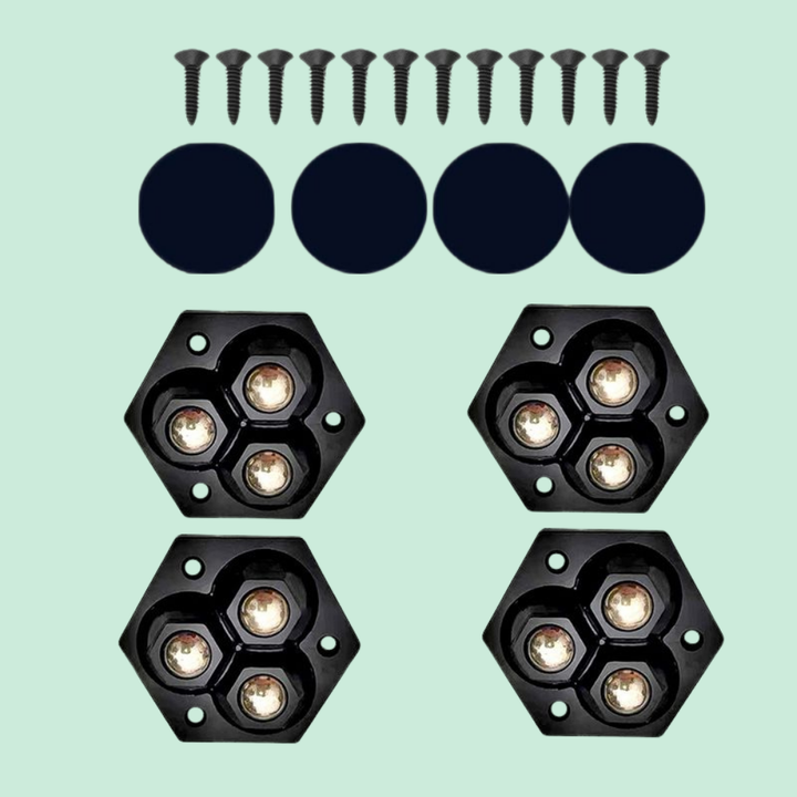 TriGlide 360° furniture wheels with bearings | Kalsten