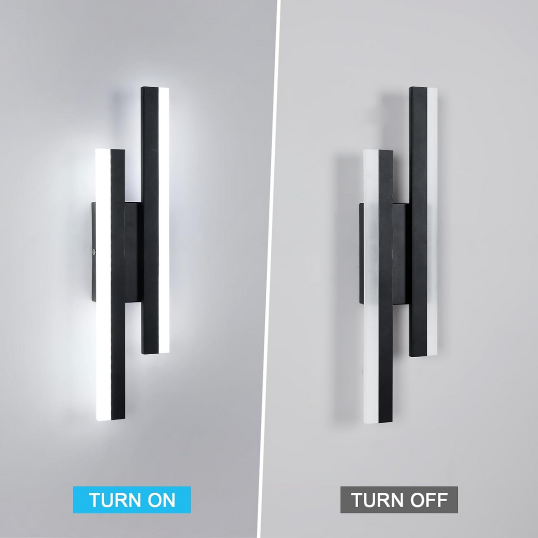 Acrylic Metal LED Wall Lamp Noxord