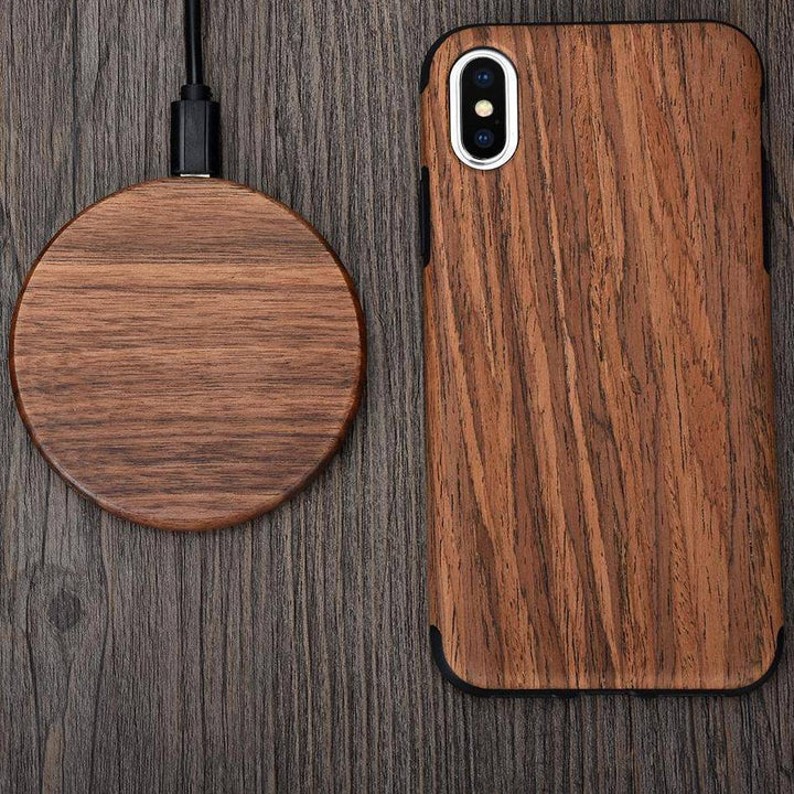 Kalsten | Sustainable Qi Fast Charger made of Bamboo with Overheat Protection