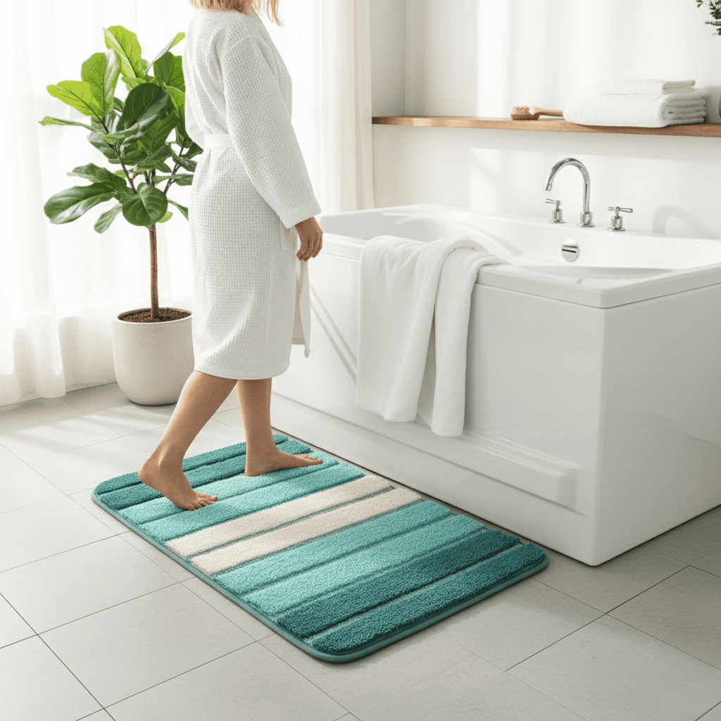 Kalsten | Ultra-soft Bath Mat made of eco-friendly microfiber