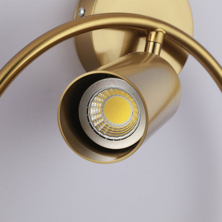 OpulentGlow Wall Lamp - Golden Elegance for Your Interior Noxord