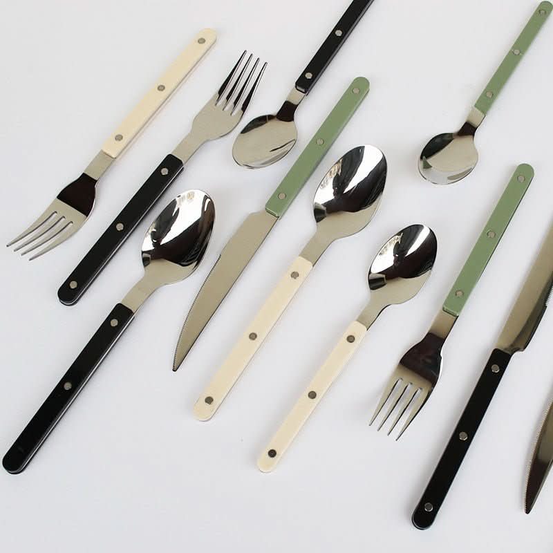 Kalsten | 24-piece stainless steel cutlery set with engraving