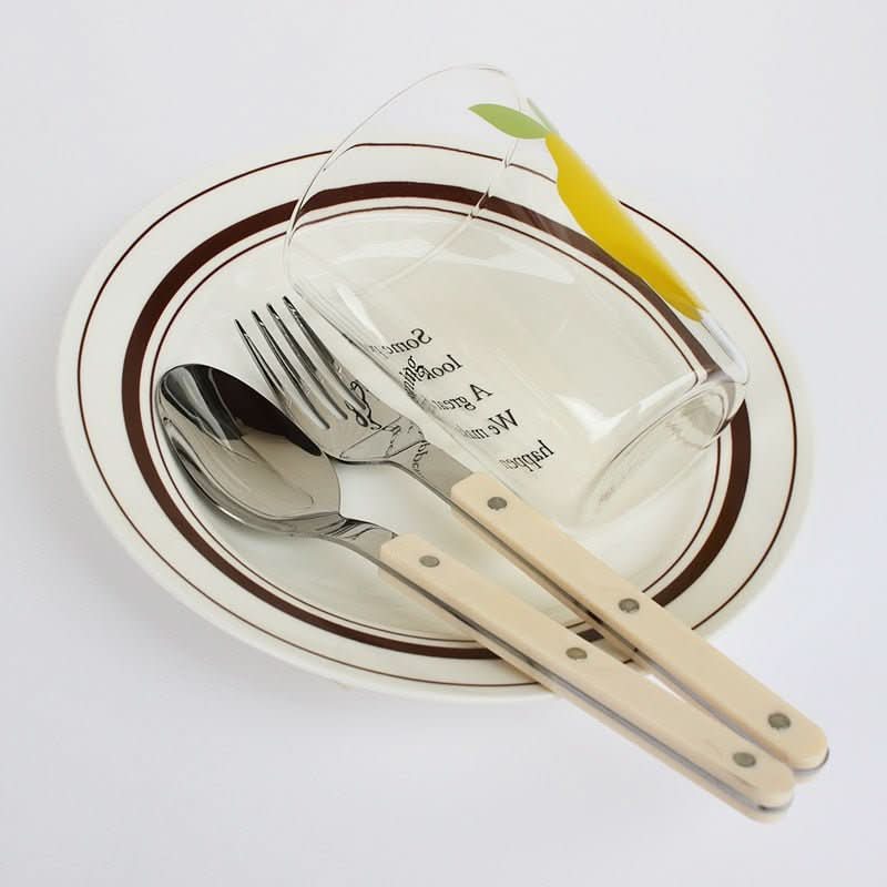 Kalsten | 24-piece stainless steel cutlery set with engraving