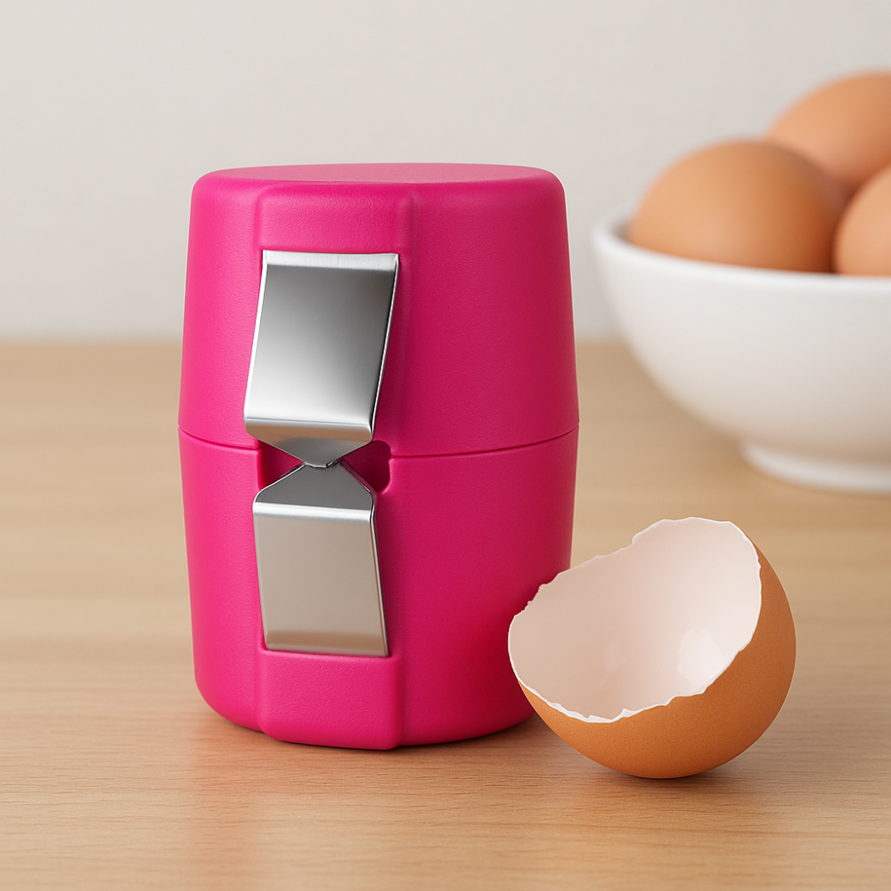 Egg Cracker Kitchen Tool Stainless Steel Noxord