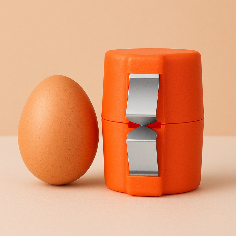 Egg Cracker Kitchen Tool Stainless Steel Noxord