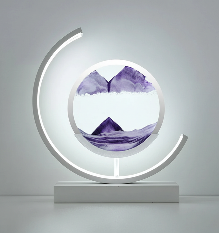 DuneGlow Table Lamp – Handmade Mood Lamp with Soothing Light and Modern Design | Kalsten