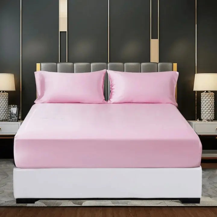 Kalsten | Ice Silk Bed Sheet – Cool & breathable bedding set