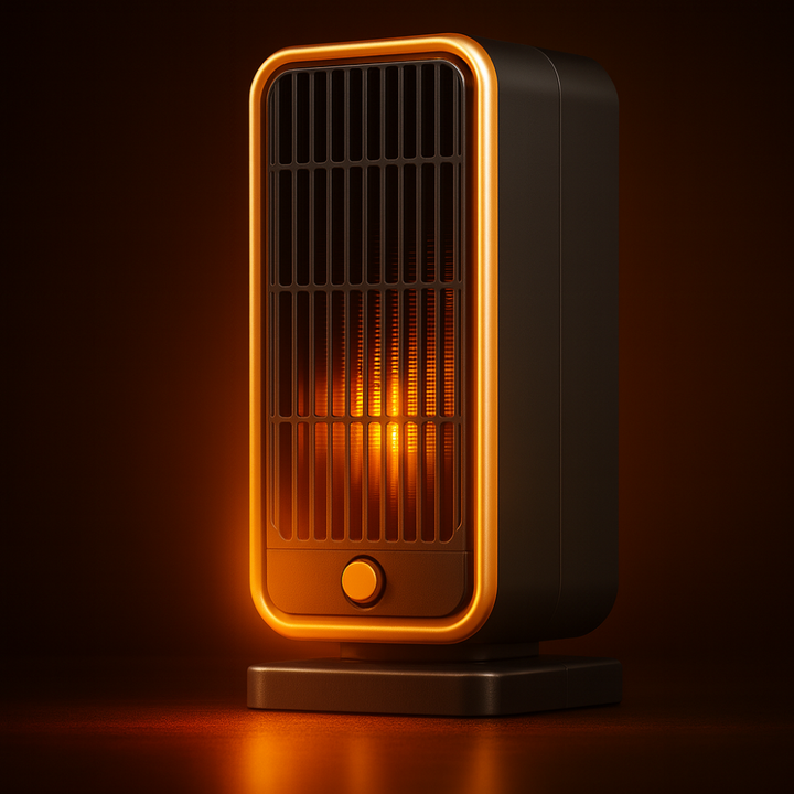 Quiet Portable Ceramic Space Heater with Tip Over Protection Kalsten