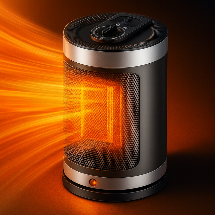 Portable Ceramic Electric Room Heater with Thermostat Noxord
