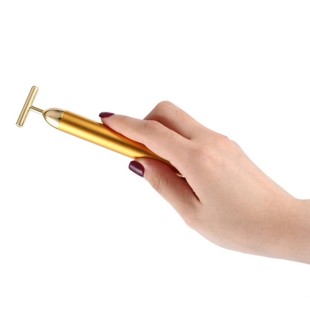 Facial T-Bar Gold Massager | Kalsten