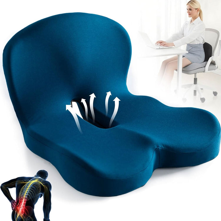 Kalsten | Ergonomic Seat Cushion with Lumbar Support