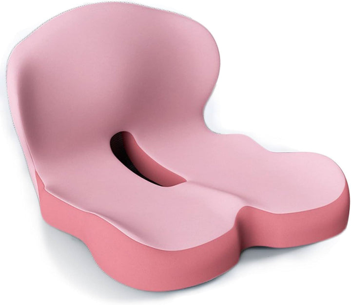 Noxord | ErgoComfort Seat Cushion – Ergonomic Memory Foam Cushion for Back Support and Comfort