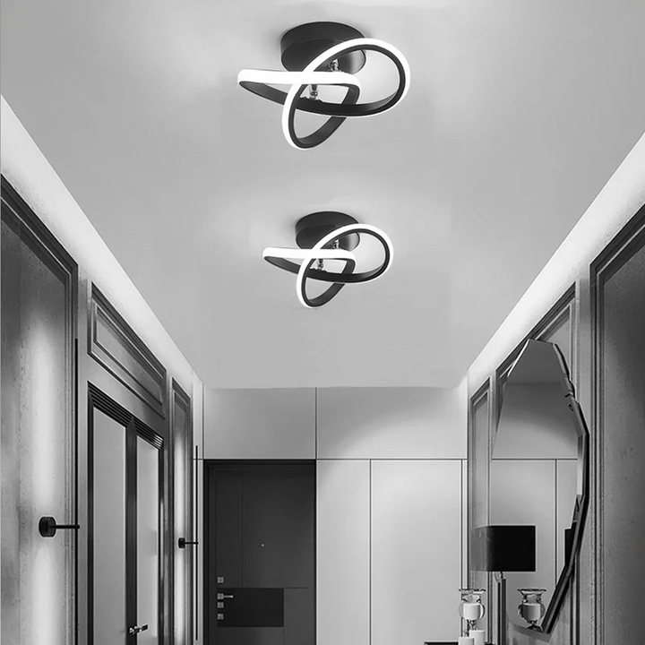 Black Metal LED Pendant Lamp Noxord