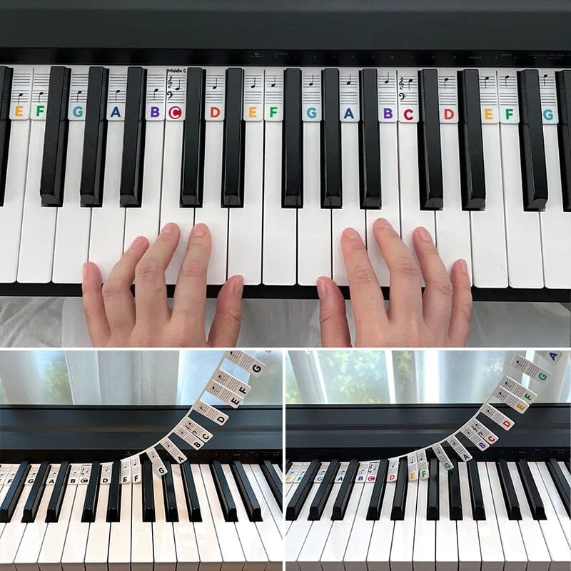 Kalsten | Removable Piano Keyboard Note Labels