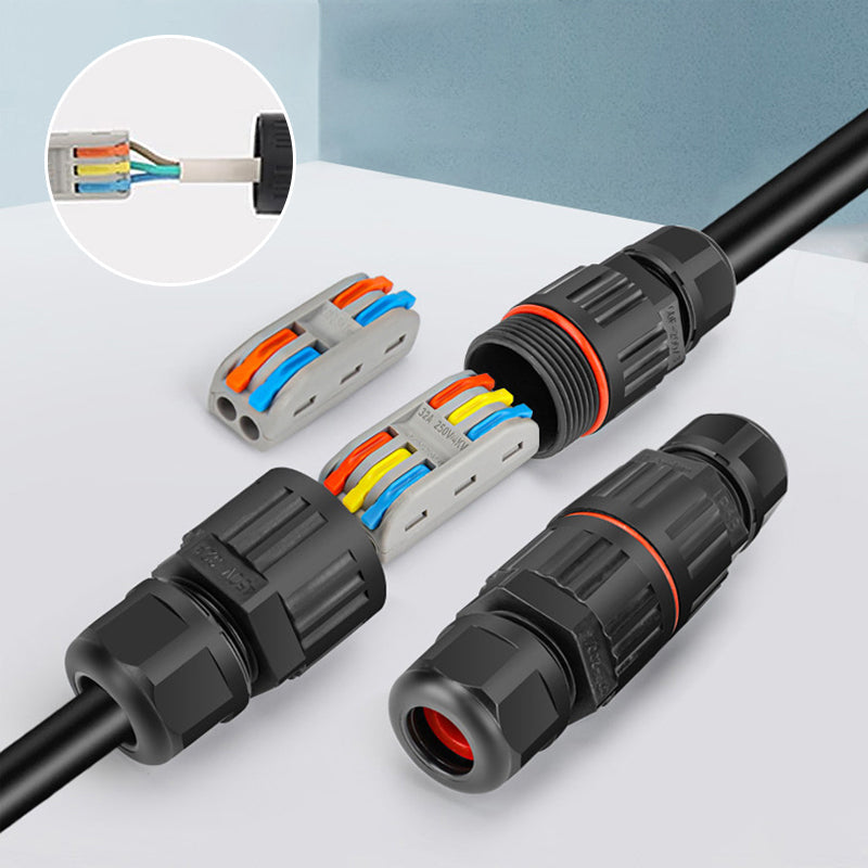 Waterproof electrical wire connector for outdoor use | Kalsten