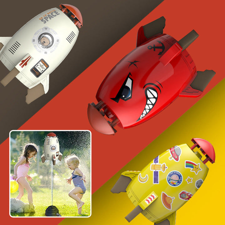 Summer Toy Rocket Sprinkler for Outdoors | Kalsten