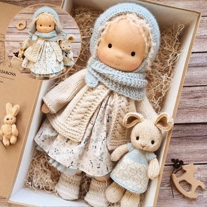 Handmade Waldorf doll Kalsten