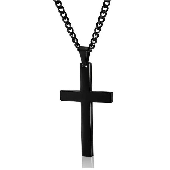 Kalsten | Men's Necklace with Stainless Steel Cross Pendant