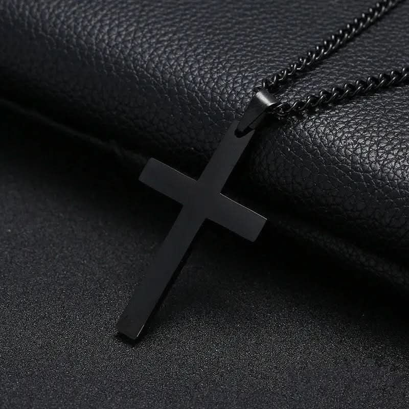 Kalsten | Men's Necklace with Stainless Steel Cross Pendant
